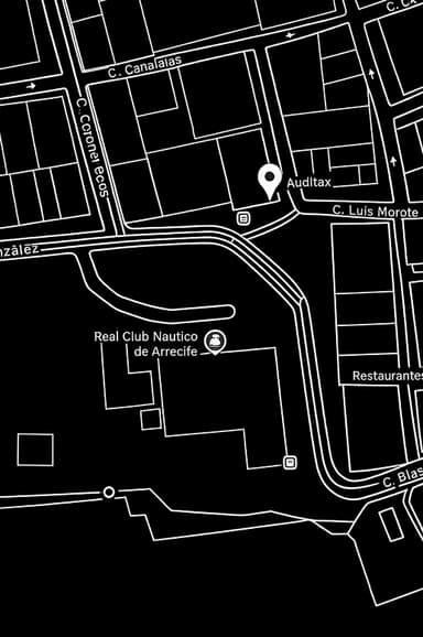 Map showing route to Auditax office